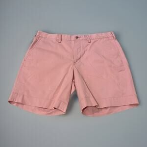 Polo Ralph Lauren Stretch Straight Fit Shorts Mens Light Pink Cotton Blend $79